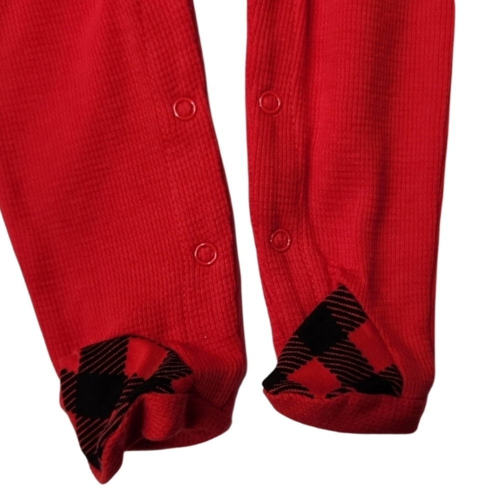 Baby Essentials Holiday Rompers (6M) - Picture 6 of 14